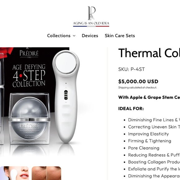 Prediere Paris Age-Defying 4 Step Collection NWT - UNOPENED - Picture 4 of 4